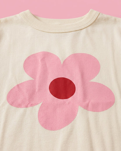Conjunto Flor rosa!
