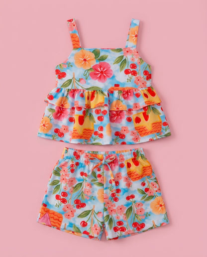 Conjunto Jardim azul