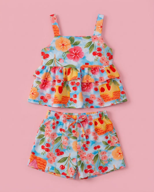 Conjunto Jardim azul