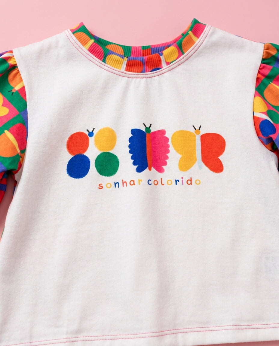 Conjunto Sonhar colorido