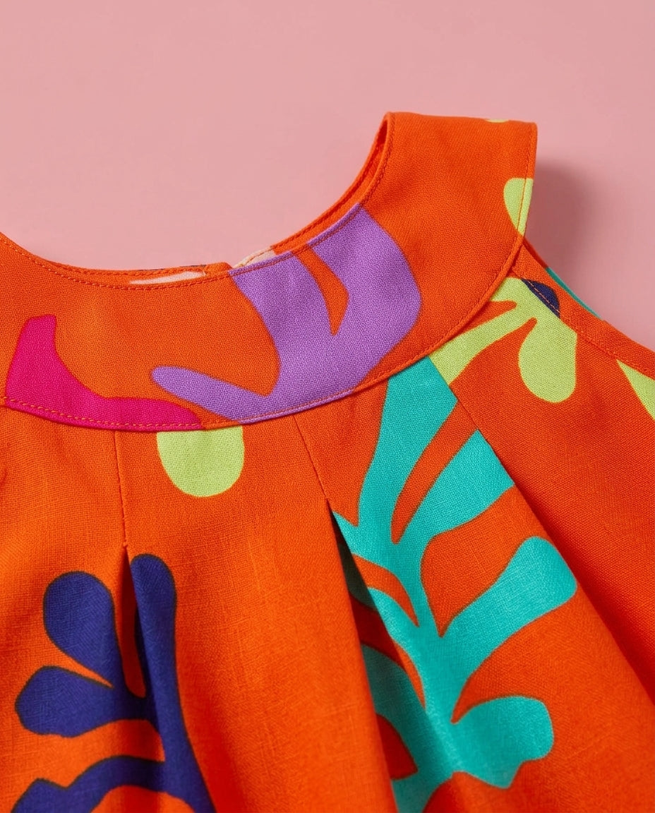 Vestido Laranja