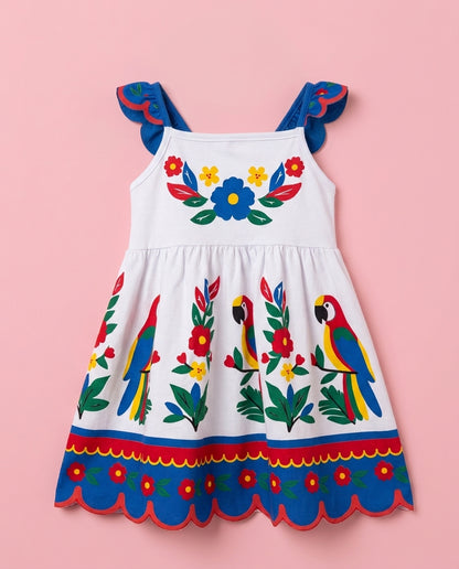 Vestido Tropical Araras