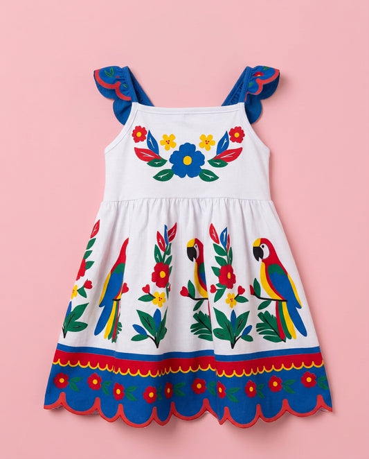 Vestido Tropical Araras
