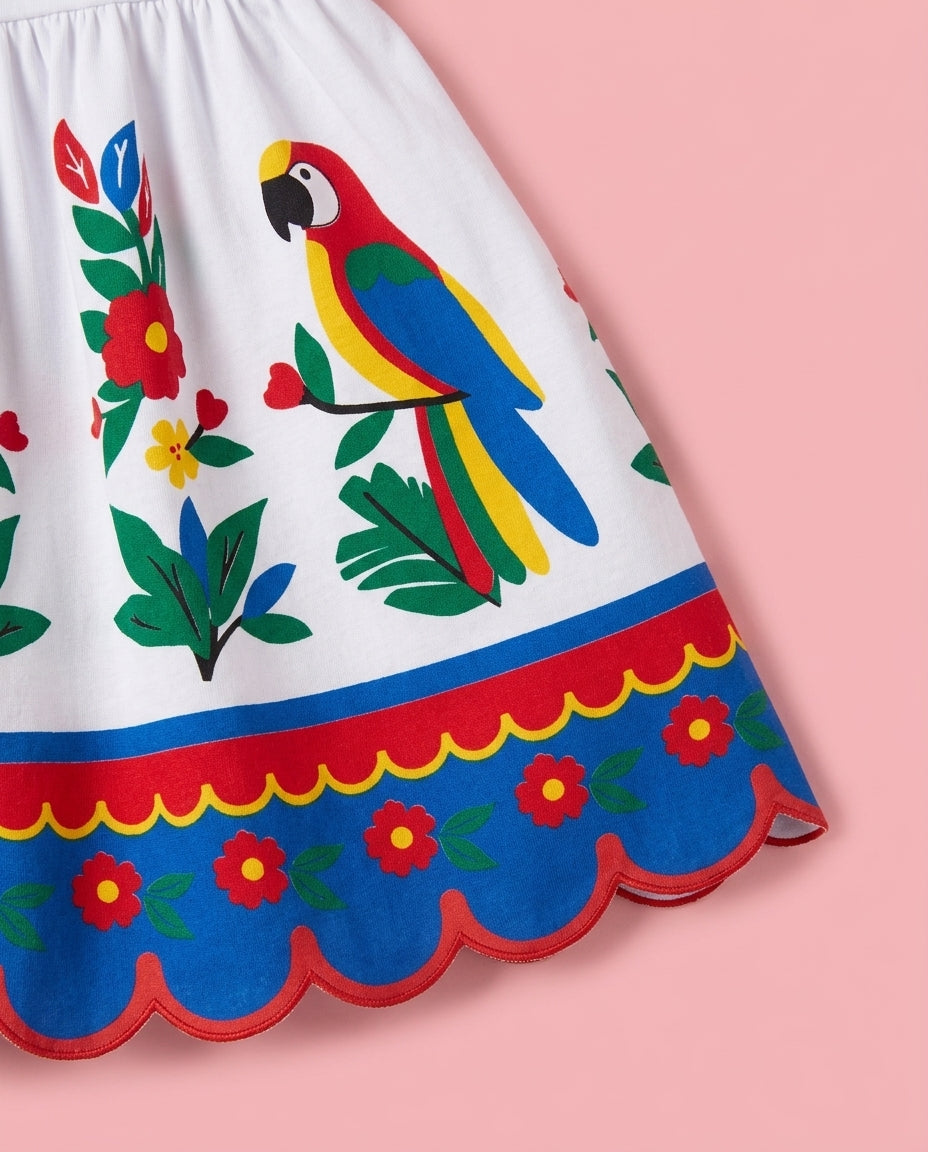 Vestido Tropical Araras