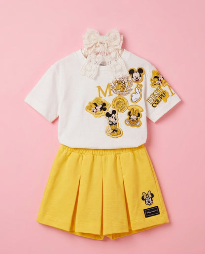 Conjunto Minnie Amarelo