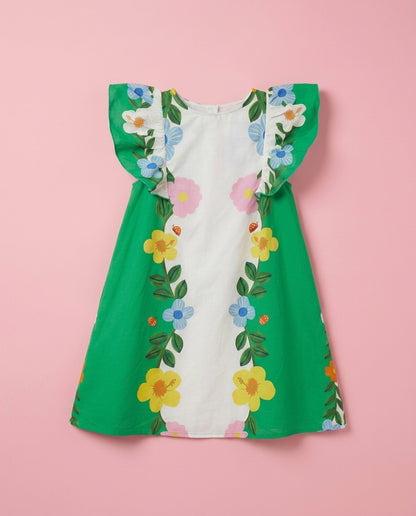 Vestido Jardim verde