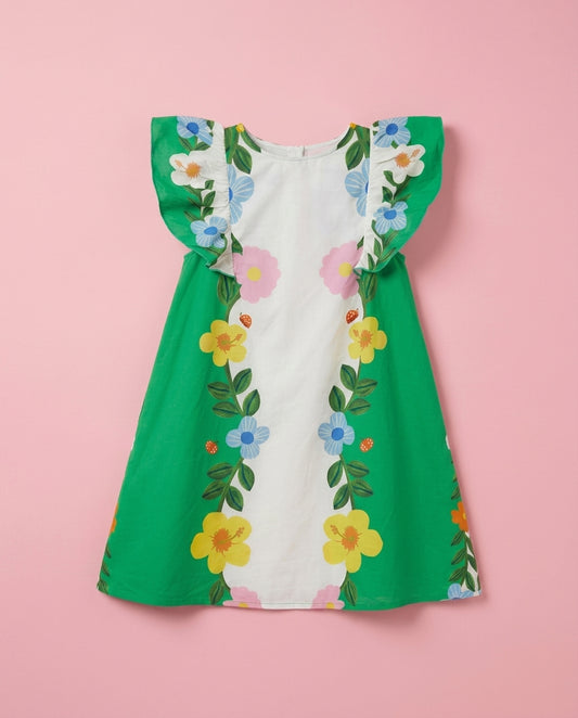 Vestido Jardim verde