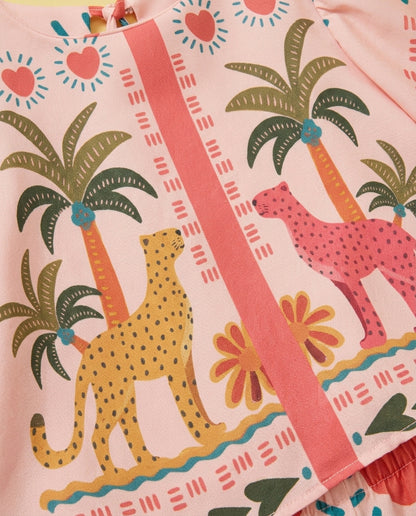 Conjunto Safari Tropical Rosa