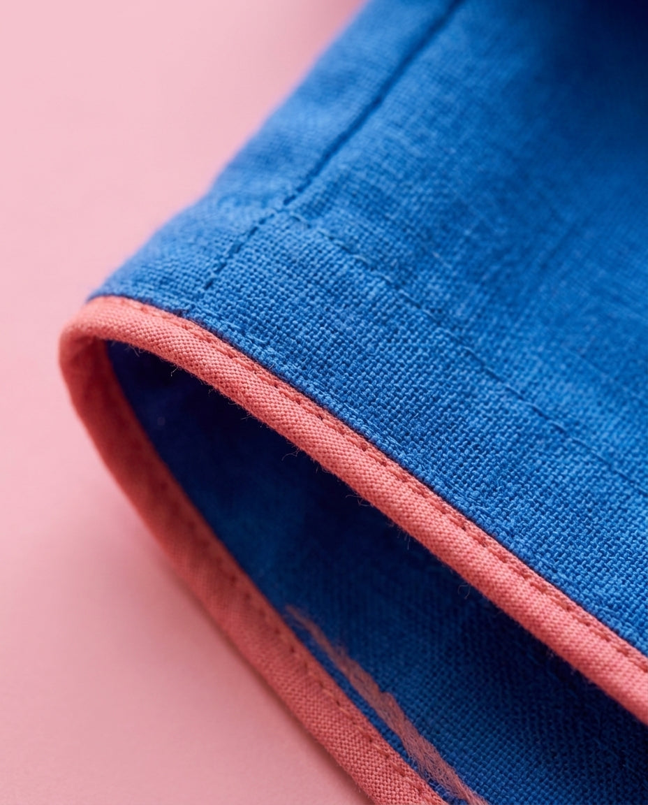Conjunto Laços Azul