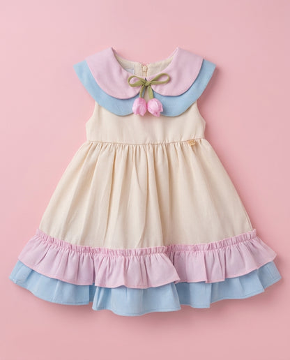 Vestido Jardim de Tulipas