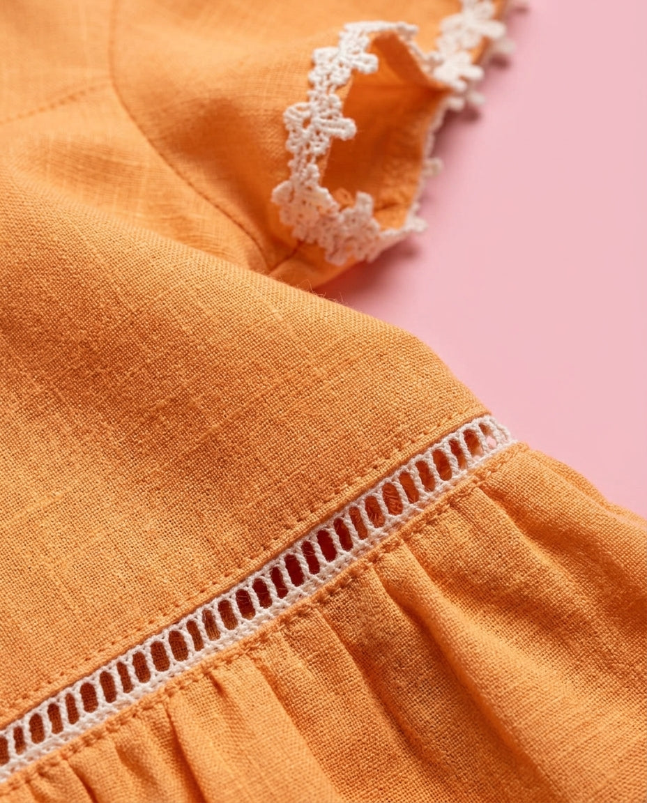 Vestido Doce Laranja